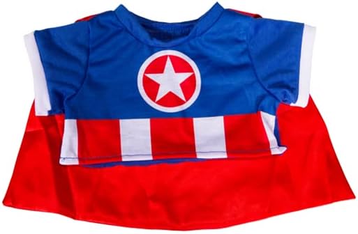Plush Toys Wonderland Bearican Hero - Camiseta con capa