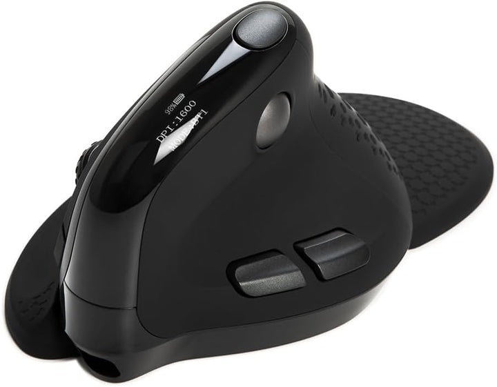 DELUX Seeker Mouse ergonómico inalámbrico, mouse vertical con panta...