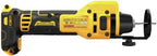 DEWALT Herramienta de corte de paneles de yeso sin escobillas 20V MAX* XR (solo herramienta) (DCE555B)