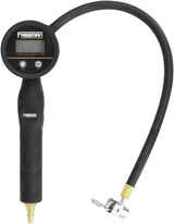 Freeman Inflador digital de neumáticos con manómetro LCD y portabro...