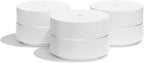 Sistema Google WiFi, paquete de 3 - Reemplazo de enrutador para cobertura de toda la casa (NLS-1304-25), blanco
