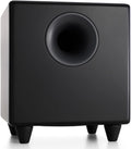 Audioengine S8 Bocina para sonidos graves, de 8 pulgadas, con conexión a corriente eléctrica, color blanco. Negro