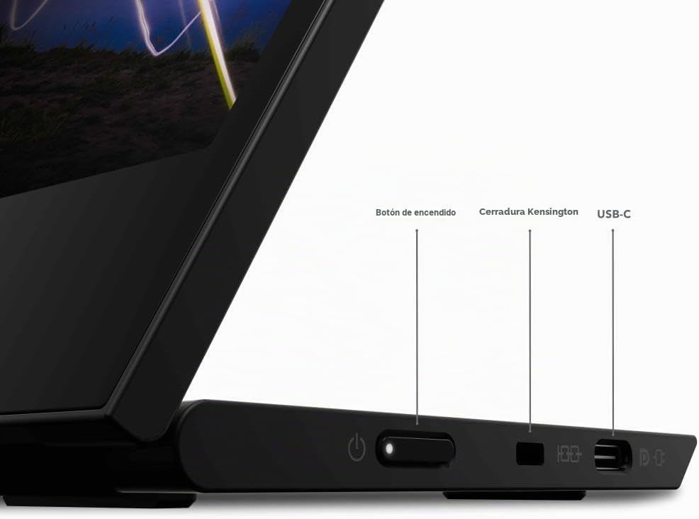 Lenovo ThinkVision M15 Monitor LCD WLED Full HD de 15,6" - 16:9 - N...