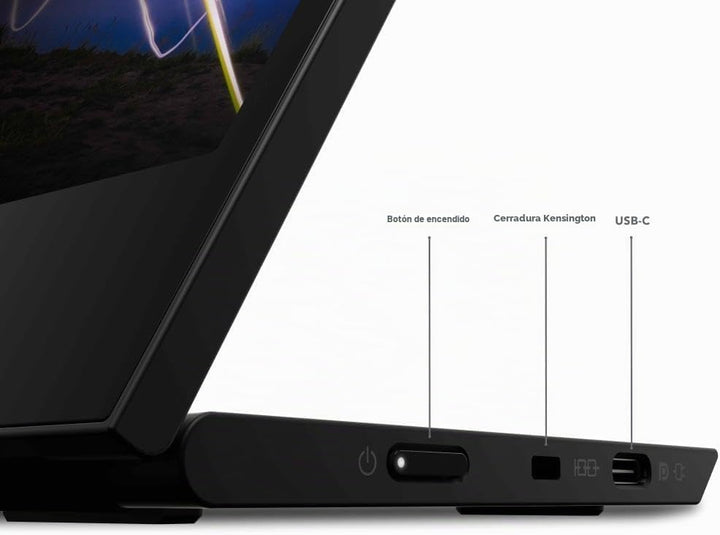 Lenovo ThinkVision M15 Monitor LCD WLED Full HD de 15,6" - 16:9 - N...