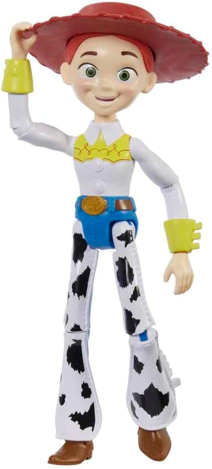 Mattel Disney y Pixar Toy Story Figura de acción grande, Jessie pos...