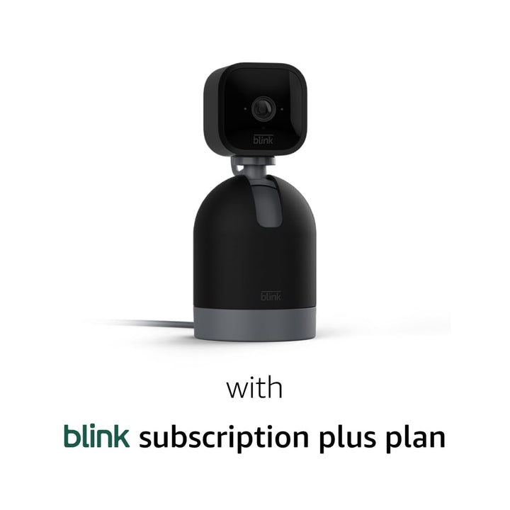 Blink Mini Pan-Tilt with 1-Year Subscription Plus Plan| Rotating in...