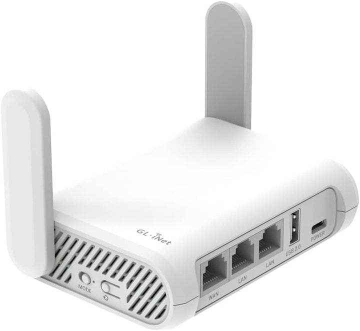 GL.iNet GL-SFT1200 (Opal) Enrutador WiFi Portátil de Viaje, Mini En...