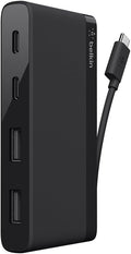 Belkin, F4U090btBLK, hub USB de 4 puertos