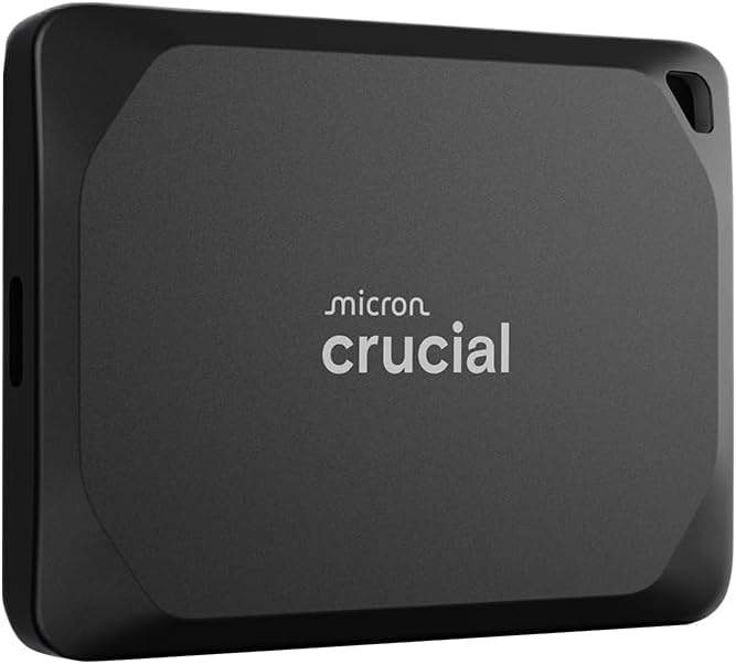 Crucial X10 Pro SSD portátil de 2 TB, lectura de hasta 2100 MB\/s,...