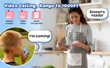 Walkie Talkies de video para niños paquete de 2 juguetes
