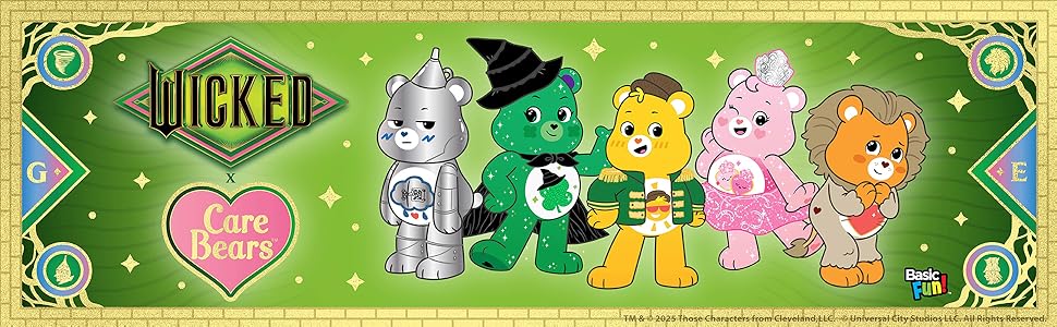 Care Bears - Paquete de 2 Wicked - Love-a-Lot Bear como