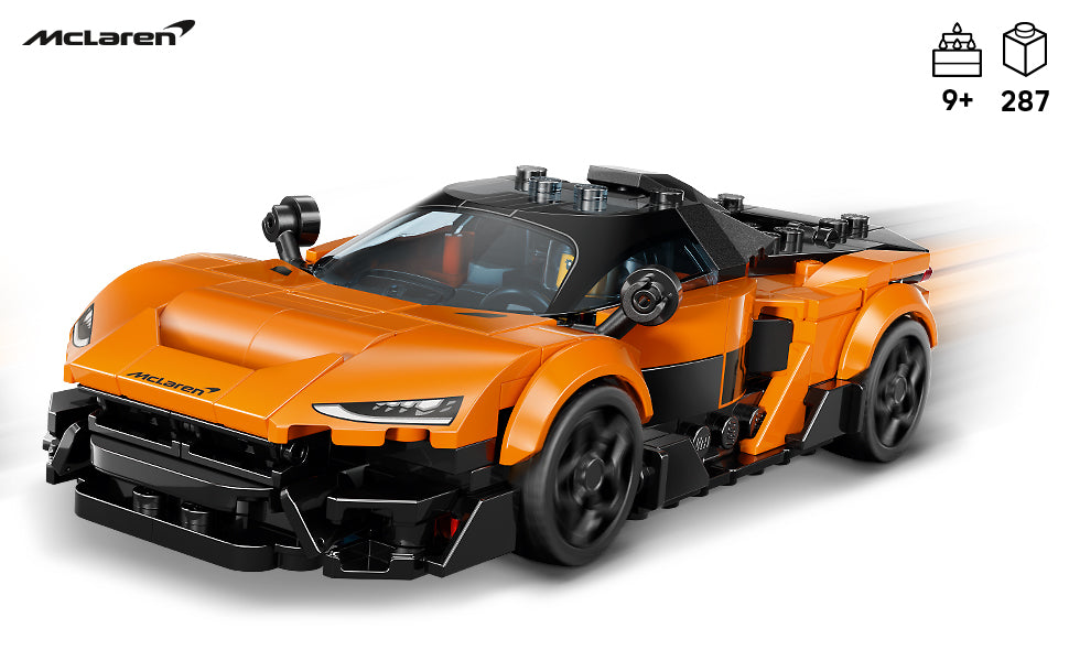 LEGO Speed Champions McLaren W1 - Juguete de auto de