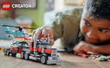 LEGO Creator 31146 - Camión de cama plana 3 en 1 con