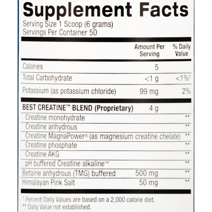 Best Creatine – Creatine Monohydrate, Himalayan Salt – Strength, Pump, Endurance, Muscle Growth, Muscle Definition – No Bloat – Fruit Punch – 50 Servings – 10.58 Oz.