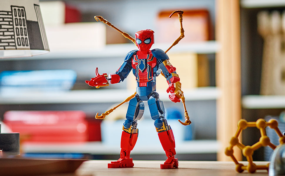 LEGO Marvel Iron Spider-Man - Figura de construcción para