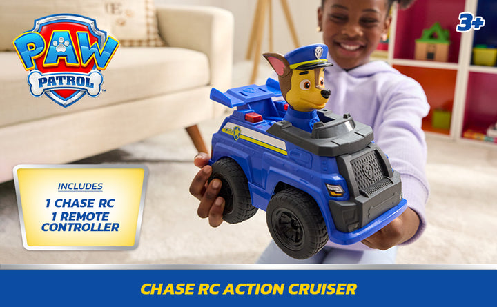 Paw Patrol Chase RC Action Cruiser auto a control remoto