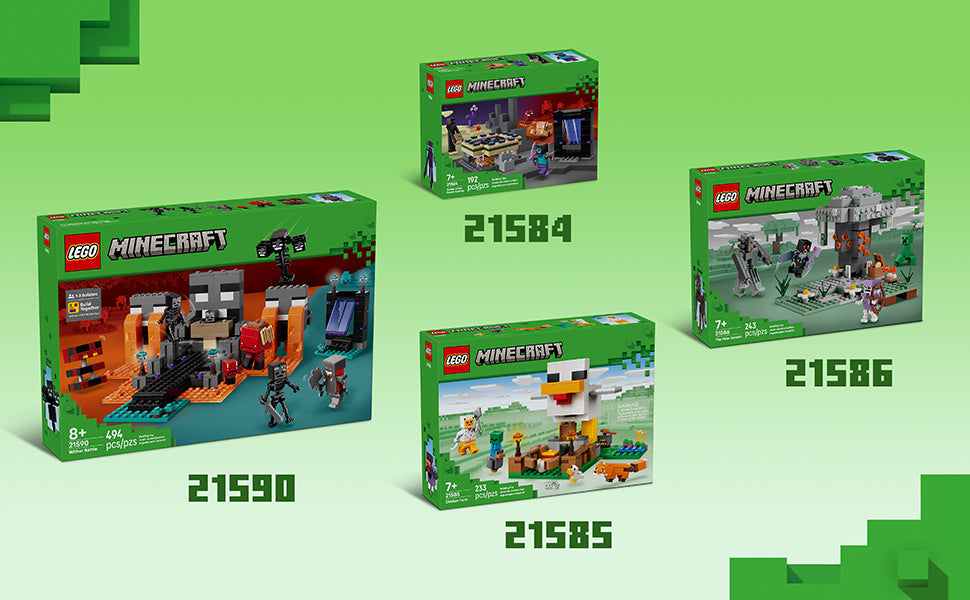 LEGO Minecraft Zombie Dungeon - Juguete de construcción y