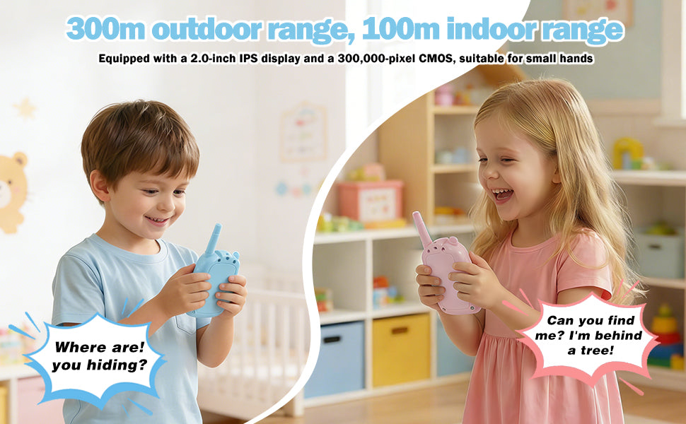 Walkie Talkies de video para niños walkie talkies
