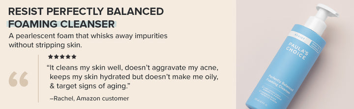 Paulas Choice RESIST Limpiador espumoso perfectamente