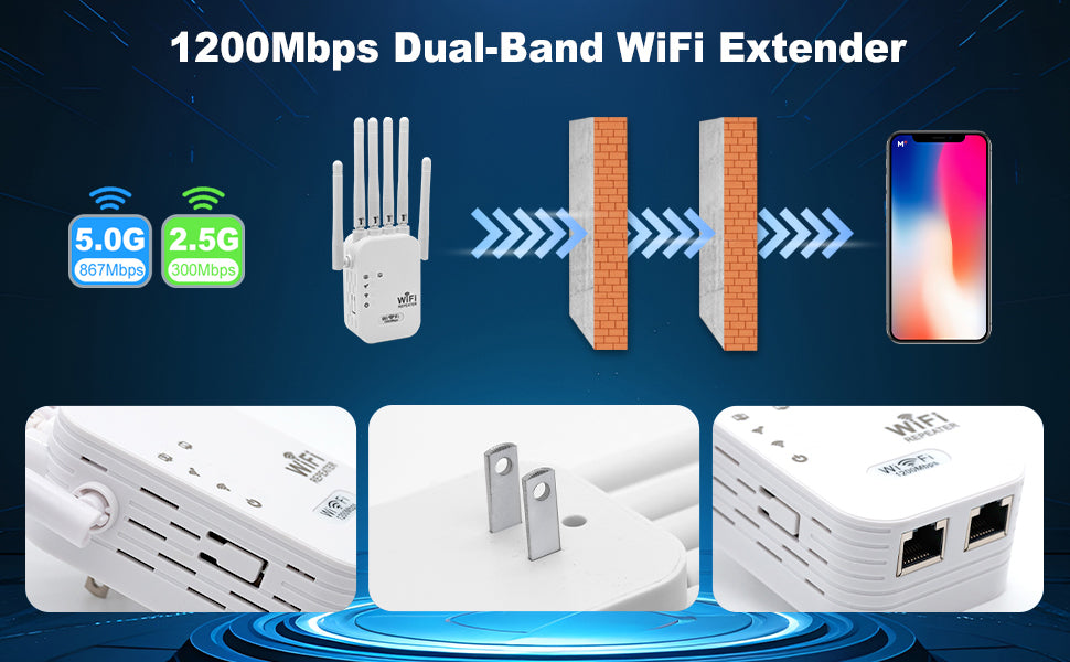 Extensor Amplificador de señal WiFi el mejor extensor WiFi