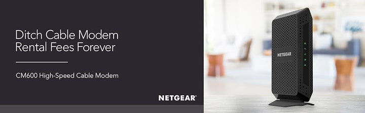 NETGEAR Cable módem CM600 - Compatible con proveedores de
