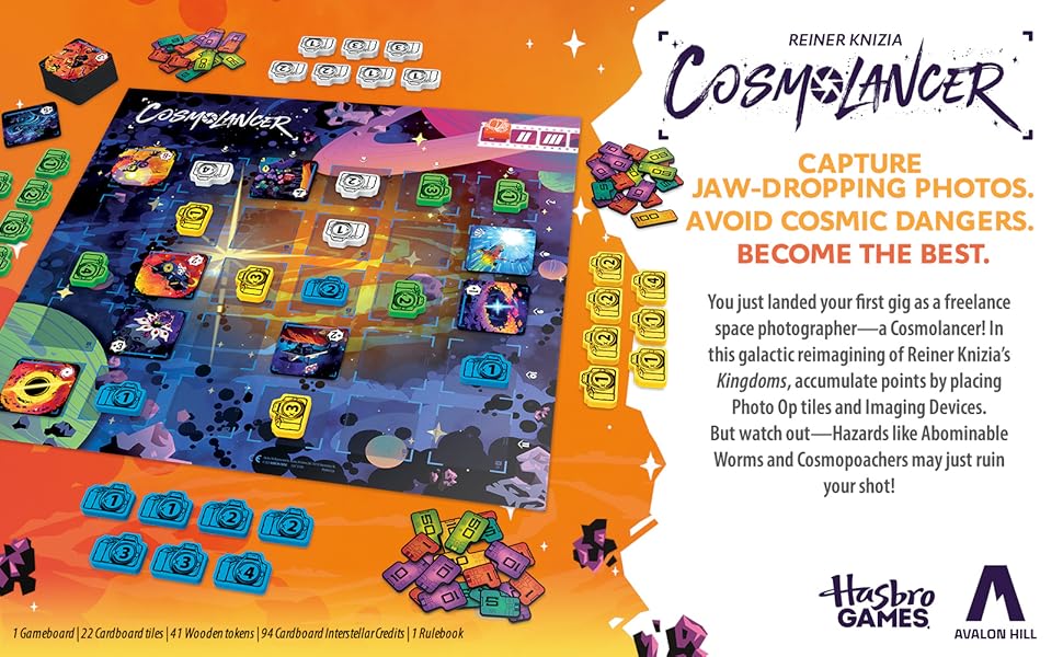 Juego de mesa Cosmolancer Un juego de estrategia por