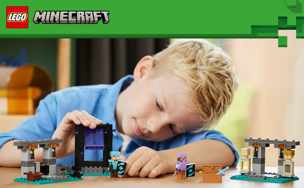 LEGO Minecraft - Juego de construcción de The Armory