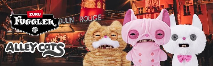 Fuggler ZURU - Juguete de peluche Alley Cats de 9