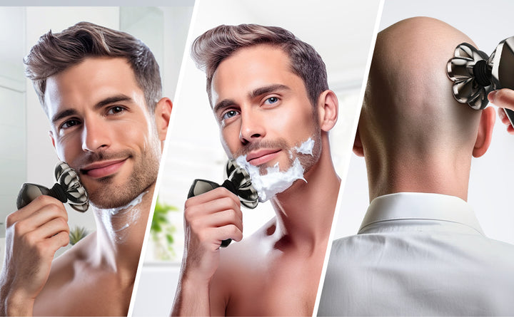 7 cuchillas flotantes de cabezal de afeitado de repuesto