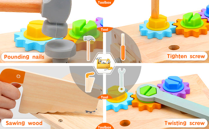 Juego de herramientas para niños 29 piezas de herramientas