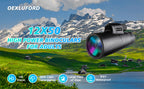 OEXLUFORD Monocular de 80 x 100 para adultos Telescopio