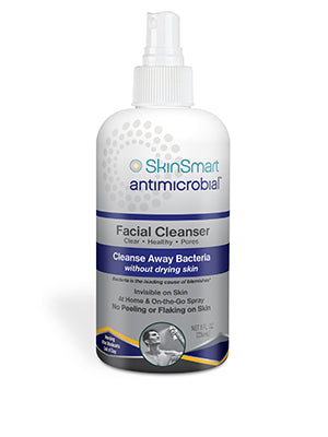 SkinSmart Antimicrobial Limpiador facial para brotes e