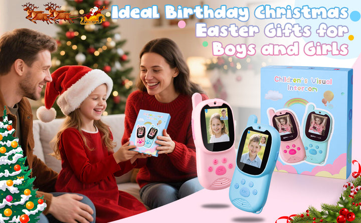 Walkie Talkies de video mejorados para niños Walkie