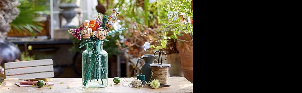 LEGO Botanicals - Juego de ramos de flores artificiales