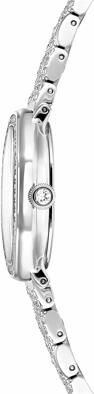 Colección de Relojes de Cristal Swarovski Dextera, Hecho en Suiza, Correa de Metal, Acero Inoxidable, Acabados en Plateado o Dorado