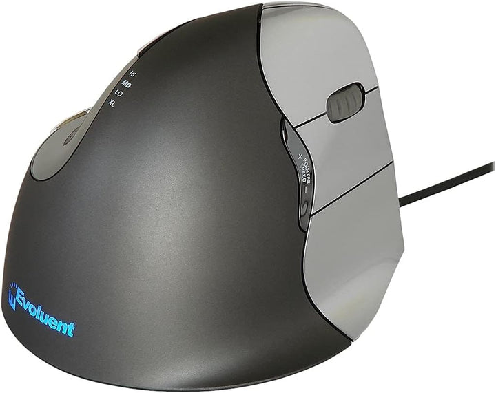 Evoluent VerticalMouse 4 (modelo # VM4R) mouse de tamaño estándar p...