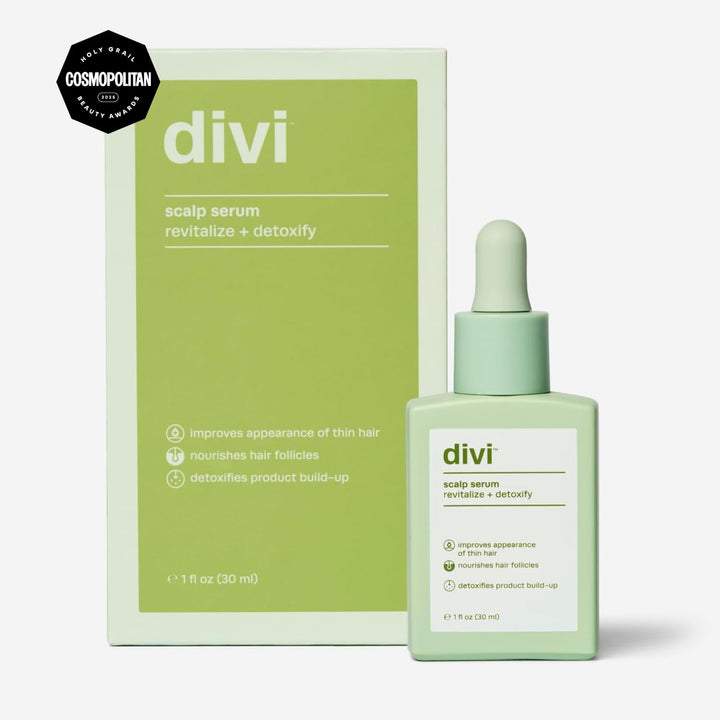 Divi Scalp Serum for Thinning Hair Clinically Tested, Non-Greasy Fo...