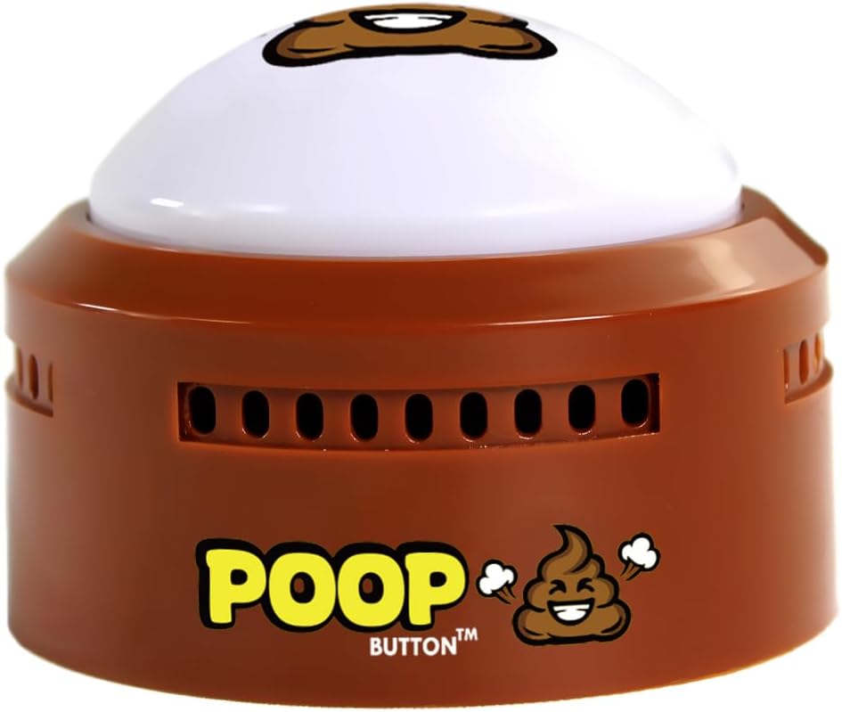 Talkie Toys Products Botón de Popó - Se ilumina y