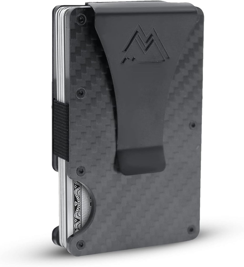 Mountain Voyage - Cartera minimalista para hombres y mujeres con cl...