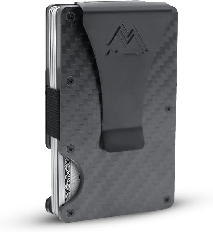 Mountain Voyage - Cartera minimalista para hombres y mujeres con cl...