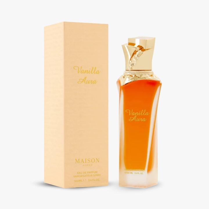MAISON ASRAR Perfumes Aura de Vainilla 3.4 fl oz Edp Fragancia Unisex