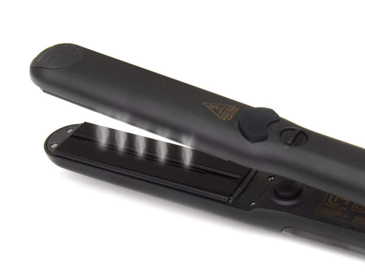 Le Angelique Plancha de pelo profesional a vapor, vaporizador 2 en...