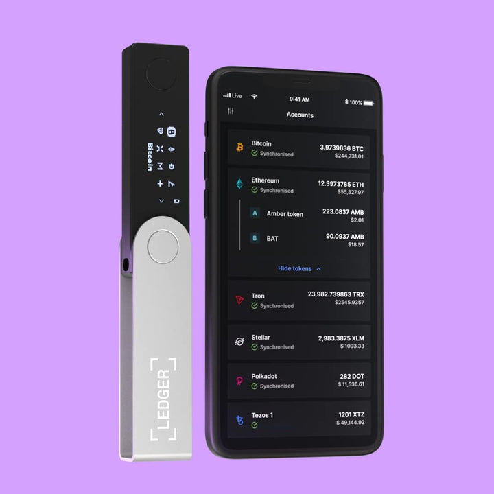 Ledger Nano X Crypto Wallet Signner - Administra de forma segura to...