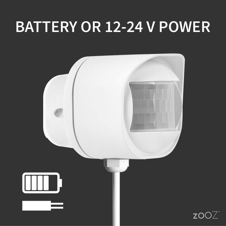Zooz Sensor de movimiento para exteriores/interiores ZSE70