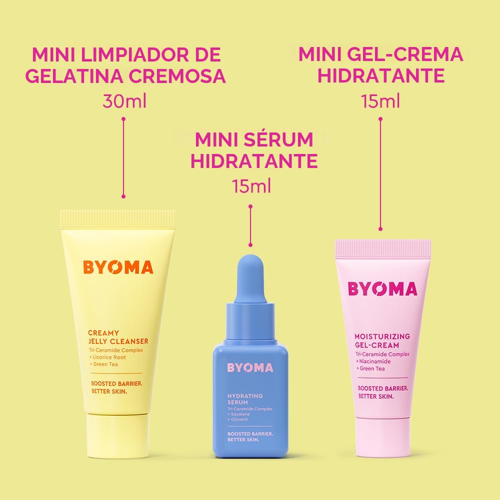 BYOMA Set Tan Hidratante - Set de Reparación de Barrera para el Cui...