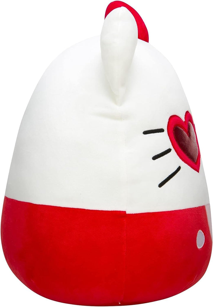 Squishmallows Hello Kitty - Peluche de 14 pulgadas con gafas rojas,...