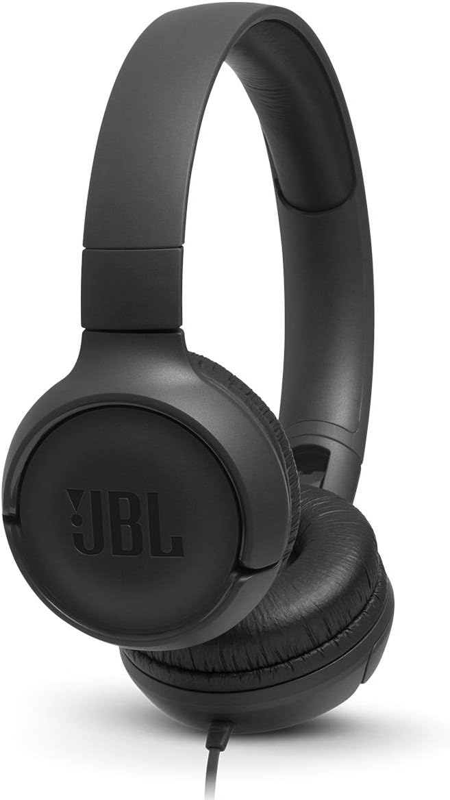 JBL Tune 500 - Auriculares con cable en la oreja, sonido JBL Pure B...