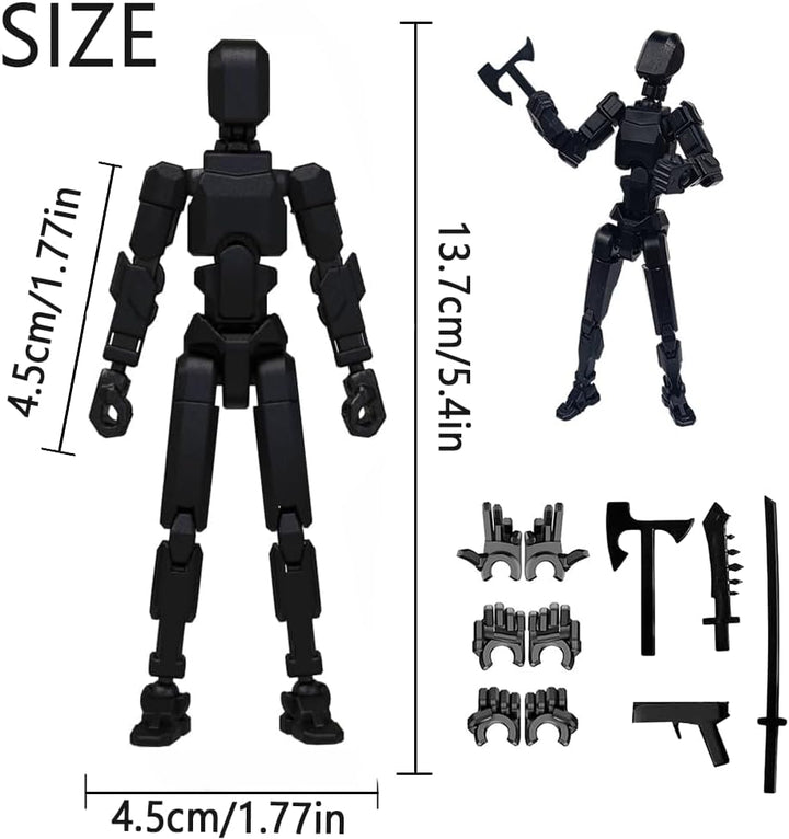 Figura de Acción Dumwick Titan 13, Figuras de Acción 2025 New Lucky...