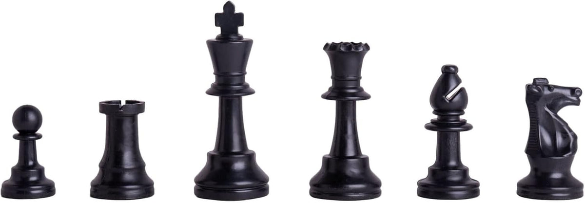 Juego de ajedrez U.S. Chess Quiver - Combinación con piezas de triple peso