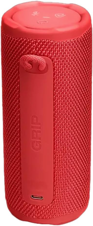 JBL Paquete de altavoz Bluetooth portátil compacto Grip con estuche...